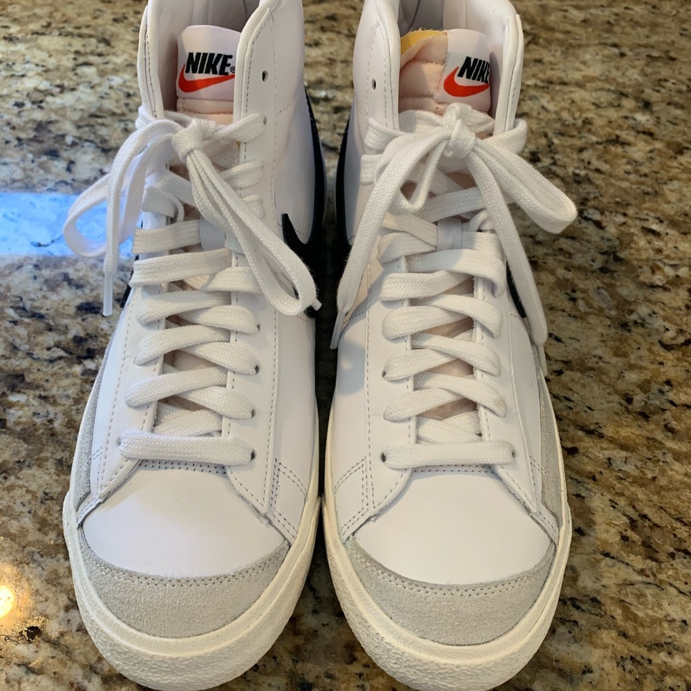 Nike Blazers, Men’s Size 9, WORN ONCE